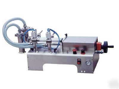 2 head piston filler | liquid filling machine