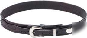 Western sportsmans hunter mens womans leather belt 