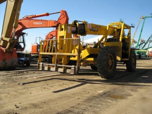 1992 pettibone C8000 high reach forklift telescoping