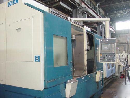 Daewoo puma V15-2SP twin spindle cnc vertical turning 