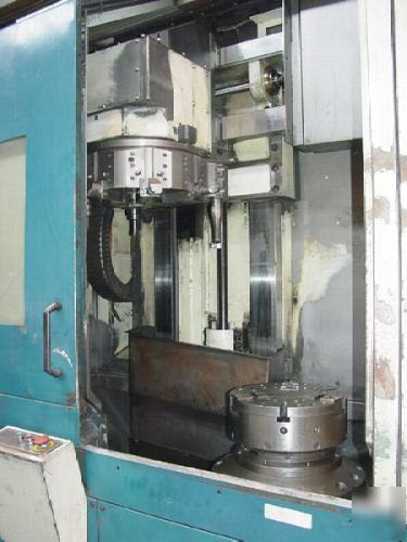 Daewoo puma V15-2SP twin spindle cnc vertical turning 