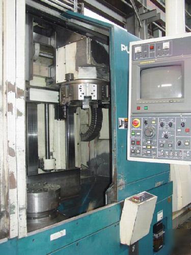 Daewoo puma V15-2SP twin spindle cnc vertical turning 