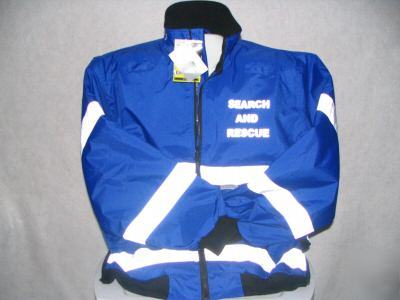 Search and rescue jacket, sar jacket, sar,reflective 3X