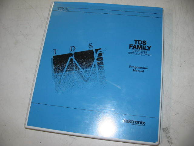 G29308 tektronix tds digitizing oscilloscopes manual