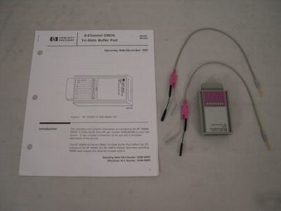 Hp/agilent 16520-63204 8 ch. cmos tri-state buffer pod