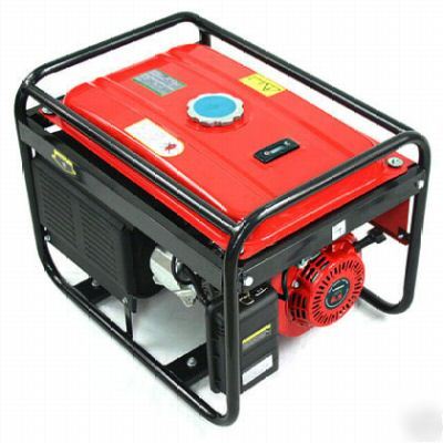 New 3500 watt gasoline generator low noise low fuel 