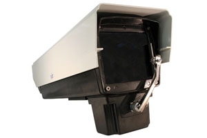 Svat CVP201H heated outdoor camera housing with a wiper