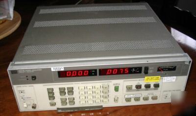 Agilent hp 8903B 21 hz to 100 khz audio analyzer w/001