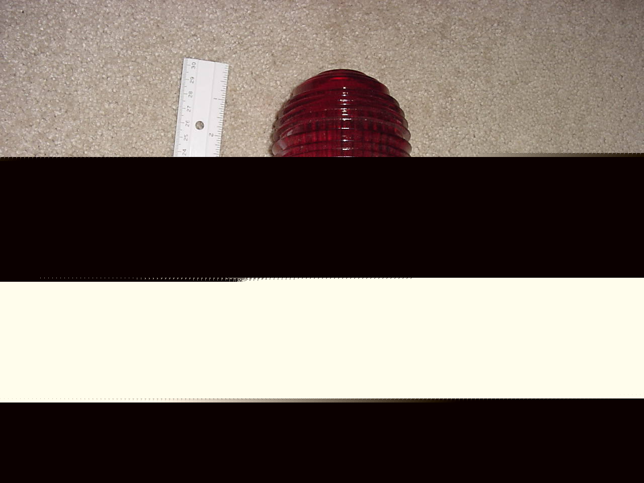Lintern glow light 900X-1 red marks physical hazards