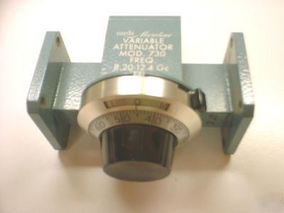 Narda 730 variable waveguide attenuator