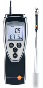 New testo 416 compact vane anemometer in the box