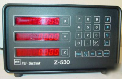 Rsf ELEKTRONIKZ530-110V xyz x y z axis cnc control