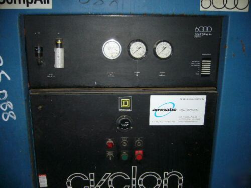 100 hp comp air kellog rotary screw compressor 