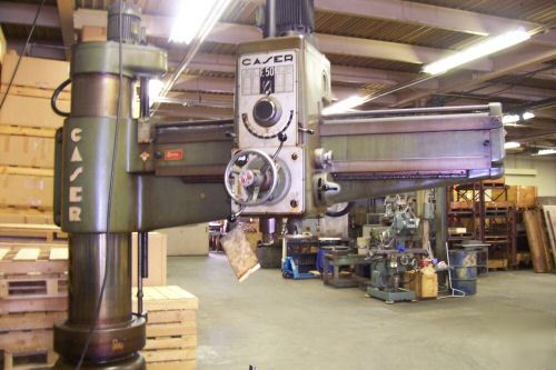 Caser radial arm drill drilling machine (5' x 14