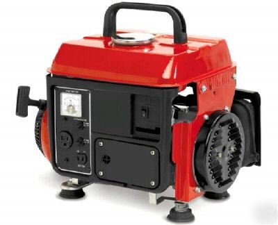 1000W portable gas electric generator 1 yrs warranty 