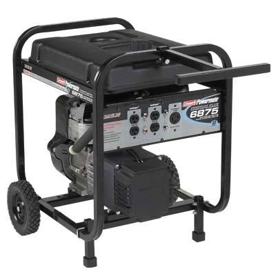 5500 electric watt coleman gas generator~portable~11HP