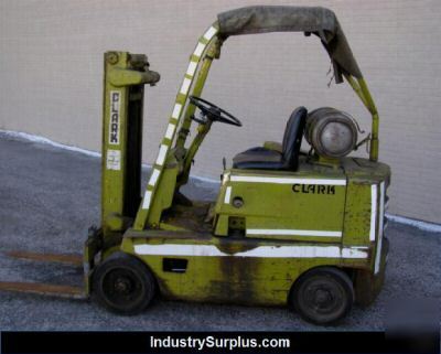 Clark propane forklift, used