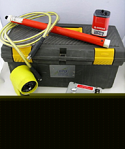 Stb 72KV voltage sensor model 50102-g-01 w/ hot stick