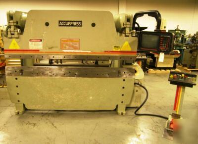 #71008 accurpress 8' x 100 ton cnc hyd press brake '95