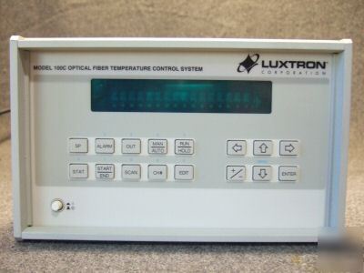 Luxtron model 100C optical fiber temperature control