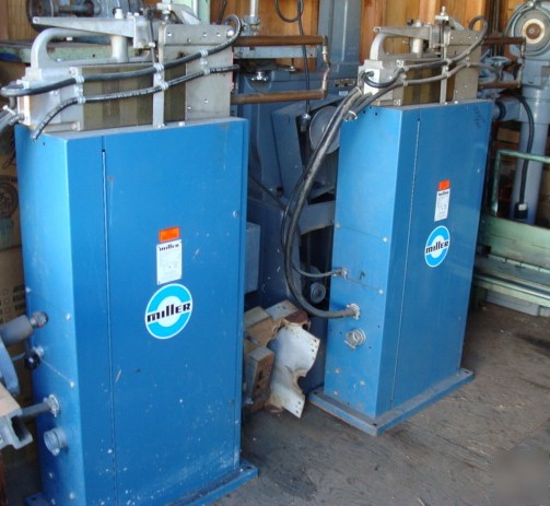 20 kva miller spot welders in excellent condition