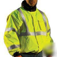 High visibility class 3 bomber jacket, vest coat 