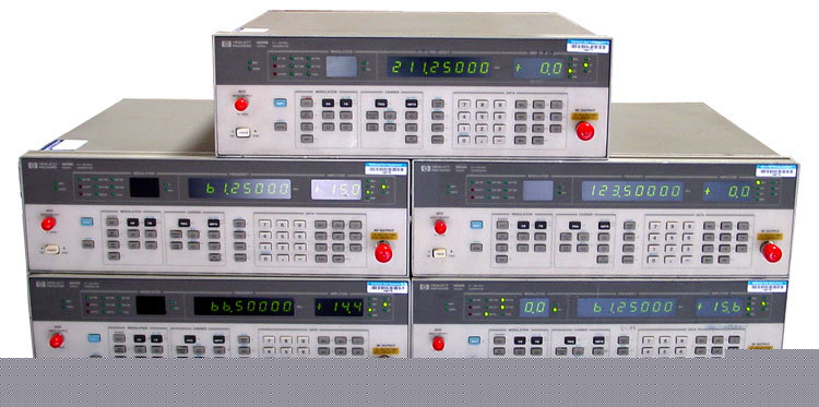 Hp / agilent 8656B synthesized signal generators qty 5