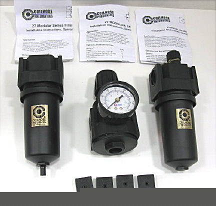 New coilhose 27 air filter / regulator / lubricator 