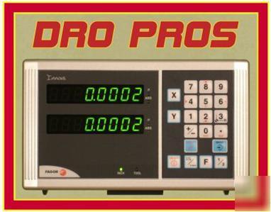 Fagor 2 axis 8 x 20 digital readout mill dro kit