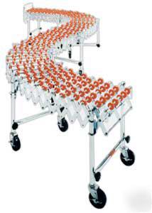 New heavy duty accordian nestaflex expandable conveyor