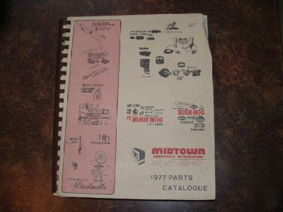 Parts catalogue, bush hog, ezee-on, doepker, spierco