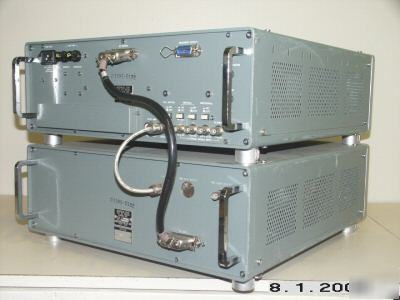 Anritsu ME645A test set. frequency range of 0.1 - 12GHZ