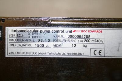 Boc edwards turbopump controller stp-XH2603P/stp-XH3203