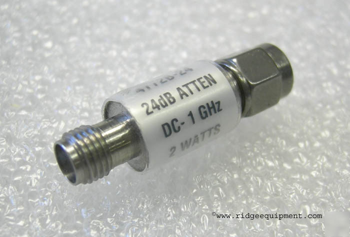 Narda 4772B-24 micro-pad 24DB attenuator 1GHZ 2W sma