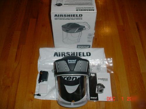 Trend airshield powered respirator faceshield papr mask