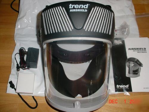 Trend airshield powered respirator faceshield papr mask