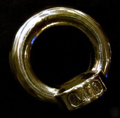 6MM metric din 582 - eye nut - sc - 2 pack