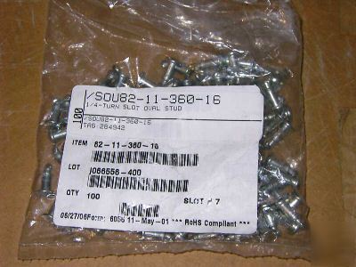 Southco 360 1/4 turn slot oval stud fasteners 100PCS