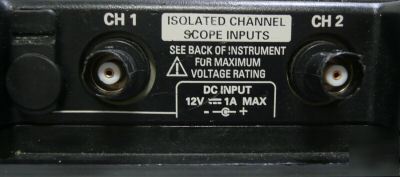 Tektronix hand held oscilloscope THS730A