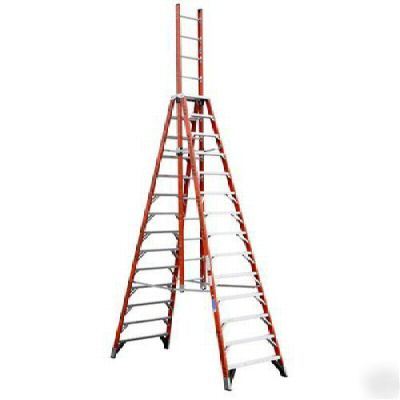 Werner 14-foot 300-pound duty rating fiberglass extensi