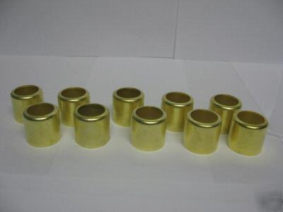 Brass ferrule 10 pack for 3/8