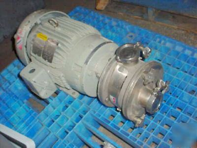 Fristam sanitary centrifugal pump 10 hp F2X150 