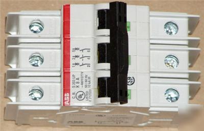 New abb circuit breaker din rail mount S203UP-K8