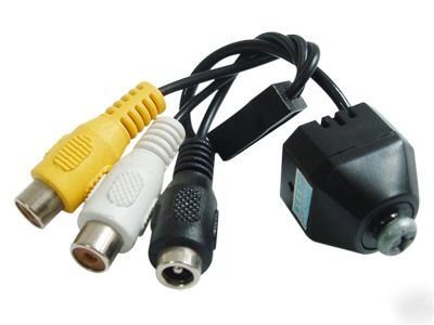 Screw model mini wired video color cctv camera