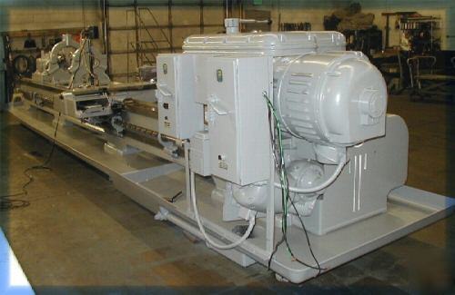 Axelson 34 x 216 lathe from naval facility - runs well