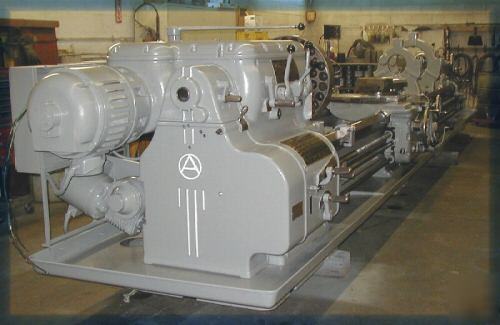 Axelson 34 x 216 lathe from naval facility - runs well