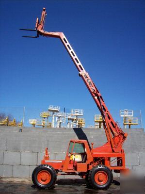 1986 lull 844 fork lift telehandler telescopic boom