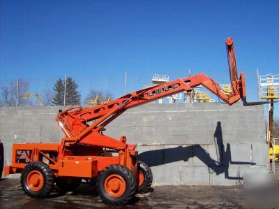 1986 lull 844 fork lift telehandler telescopic boom