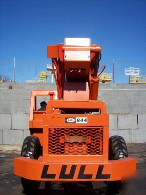 1986 lull 844 fork lift telehandler telescopic boom