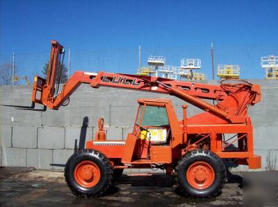 1986 lull 844 fork lift telehandler telescopic boom